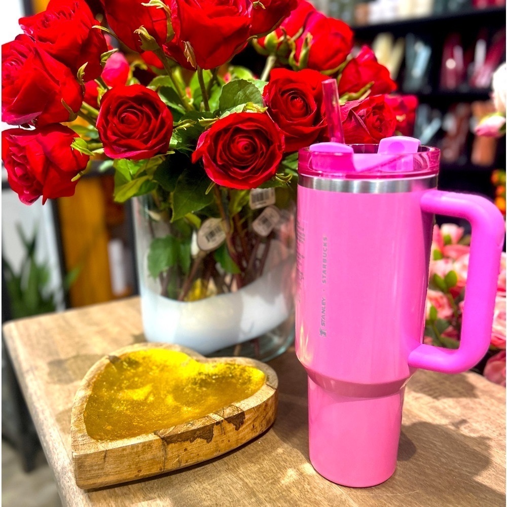 Stanley x Starbucks Exclusive 2024 Pink 40oz Tumbler NEW Sold Out Fast Ship